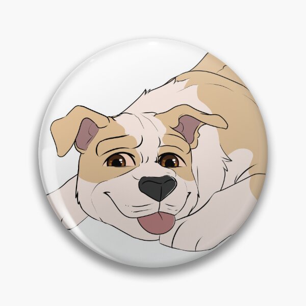 Item preview, English Bulldog (Fawn and White) Sticker designed and sold by CosmicFatality.