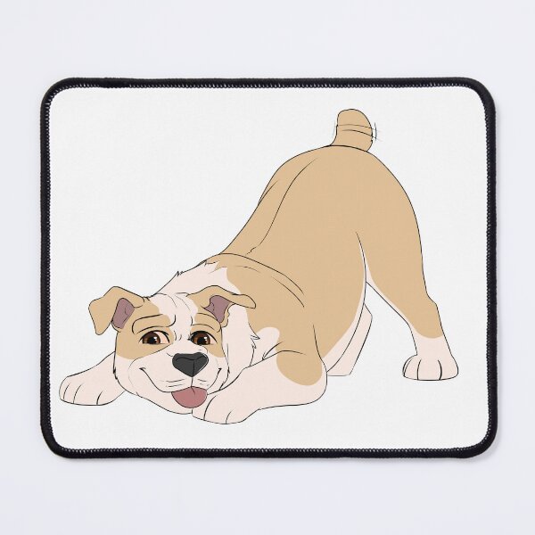 Item preview, English Bulldog (Fawn and White) Sticker designed and sold by CosmicFatality.