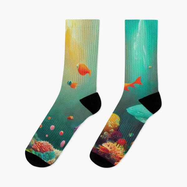 Item preview, Underwater colorful coral and fish designed and sold by RileyKyler.