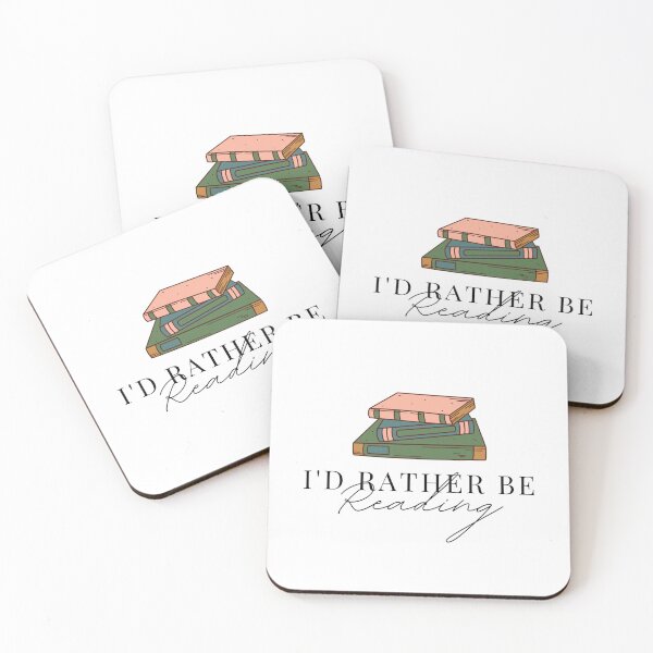 Item preview, I'd Rather Be Reading  designed and sold by MysteriesBooks.