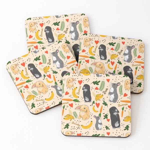 Item preview, Bunnies pattern designed and sold by CarlyMadeThis.