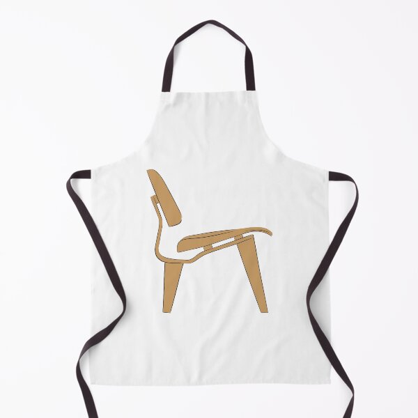 Item preview, Eames Plywood Chair Drawing in brown designed and sold by Rosadraws.