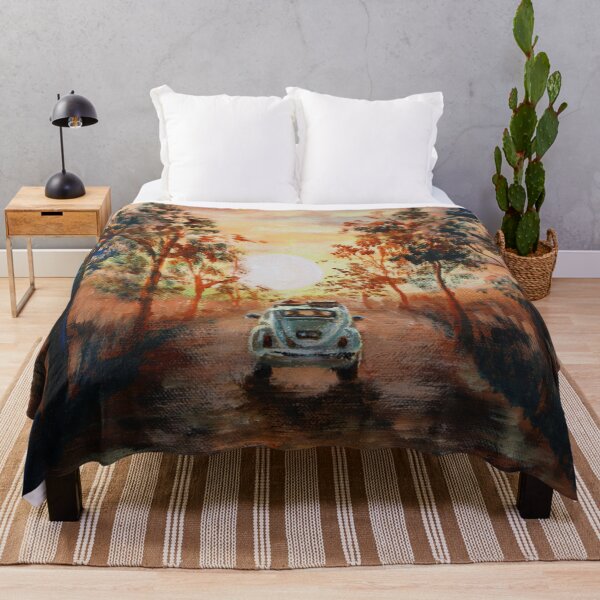 Item preview, romantic vintage car nature fall autumn sunset country road designed and sold by LEILA ART SPACE.