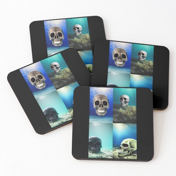 Item preview, Dark Ocean Skulls designed and sold by Riccivela.