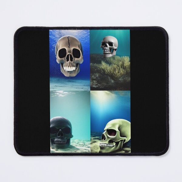 Item preview, Dark Ocean Skulls designed and sold by Riccivela.
