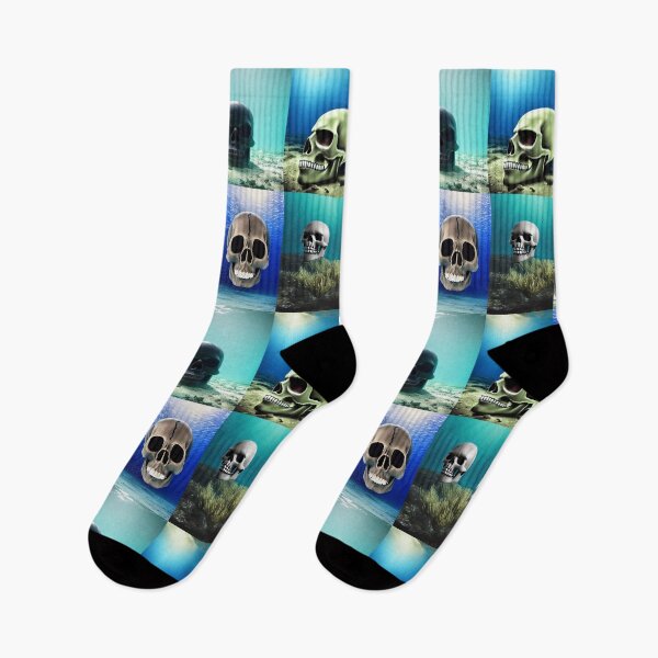 Item preview, Dark Ocean Skulls designed and sold by Riccivela.