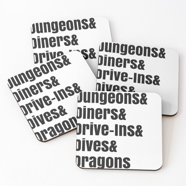 Item preview, Dungeons & Diners & Drive-Ins & Dives & Dragons designed and sold by Emerald Makes.