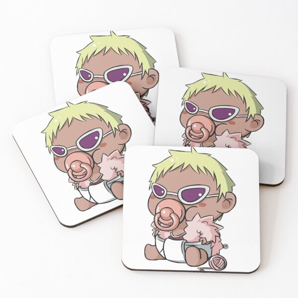 Item preview, Cute Baby One Piece Don Quichotte Doflamingo ,One Piece Funny Baby Don Quichotte Doflamingo designed and sold by PUL-ANIME.