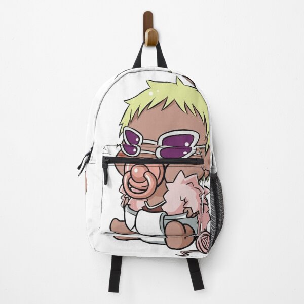 Item preview, Cute Baby One Piece Don Quichotte Doflamingo ,One Piece Funny Baby Don Quichotte Doflamingo designed and sold by PUL-ANIME.