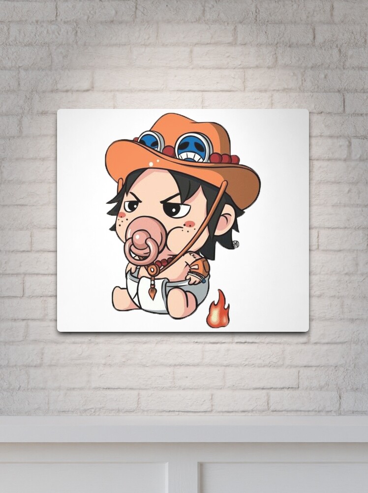 Portgas D ace one piece Baby One-Piece by Swidoni