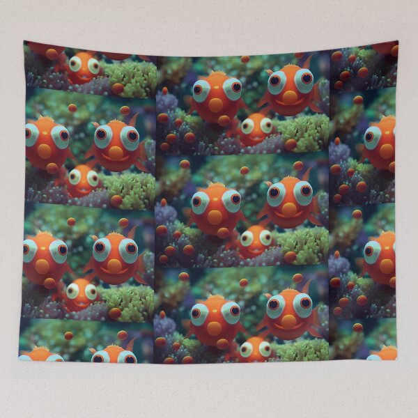 Item preview, Fish - Clowning around designed and sold by Elflena.