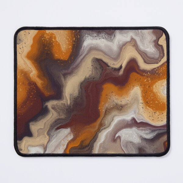 Item preview, Fiery Brown Lava Marbling  designed and sold by DeversDesigns.