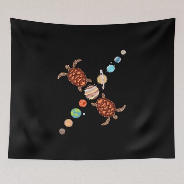 Item preview, Space turtles designed and sold by The Love Quill.