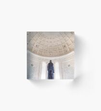 Jefferson Memorial Acrylic Block
