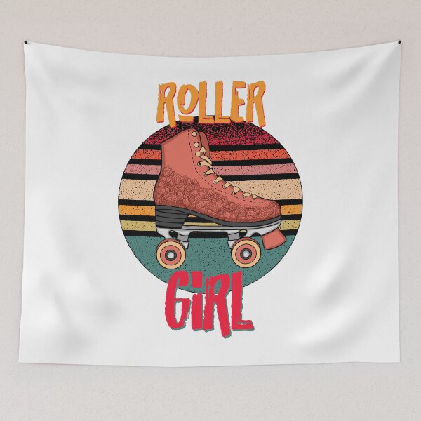 Item preview, Retro Roller Skater Girl designed and sold by GarnersDesigns.