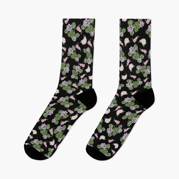 Item preview, Hoya Flowers Black  designed and sold by Blayton.