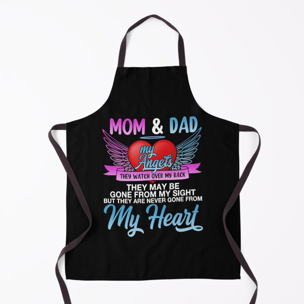 Item preview, Mom And Dad My Angles They Watch Over My Back They May Be Gone From My Sight But They Are Never Gone From My Heart Family Remeembrance Gift designed and sold by kuenzisedtalz10.