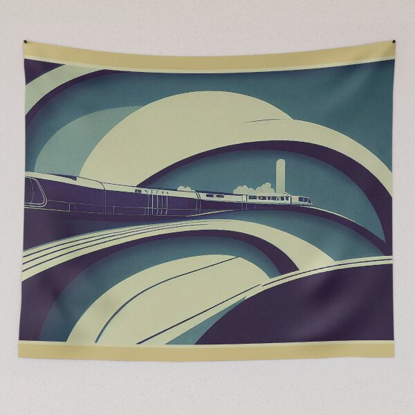 Item preview, Bullet Train  designed and sold by Myriam Iart.