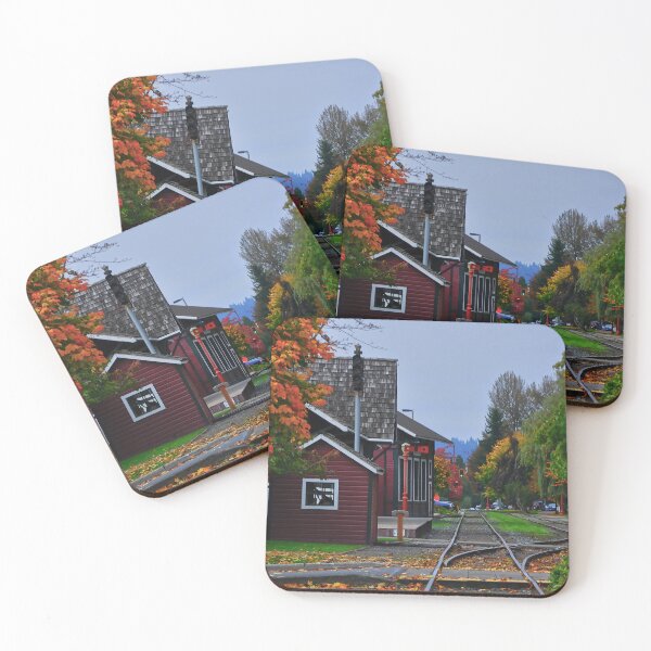 Item preview, Issaquah Train Station designed and sold by KirtTisdale.