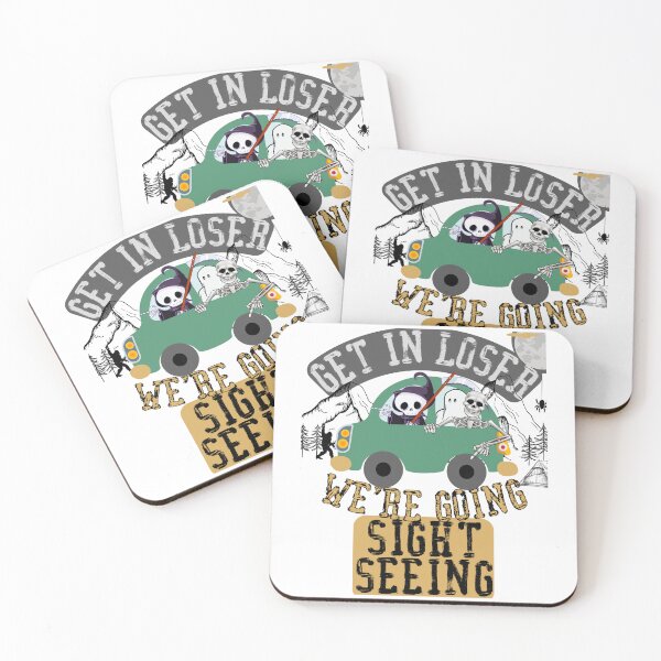 Item preview, Get in loser we're going sightseeing designed and sold by movie-popcorn.