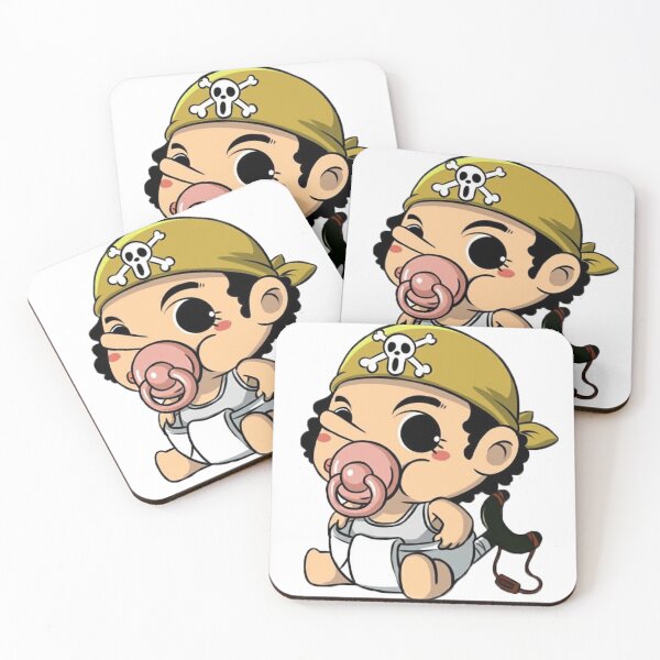 Item preview, Cute Baby One Piece Usopp , One Piece Funny Baby Usopp designed and sold by PUL-ANIME.