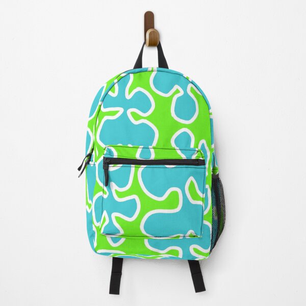 Item preview, Trendy Bold Modern Pattern in Neon Green and Blue designed and sold by Deutschic.