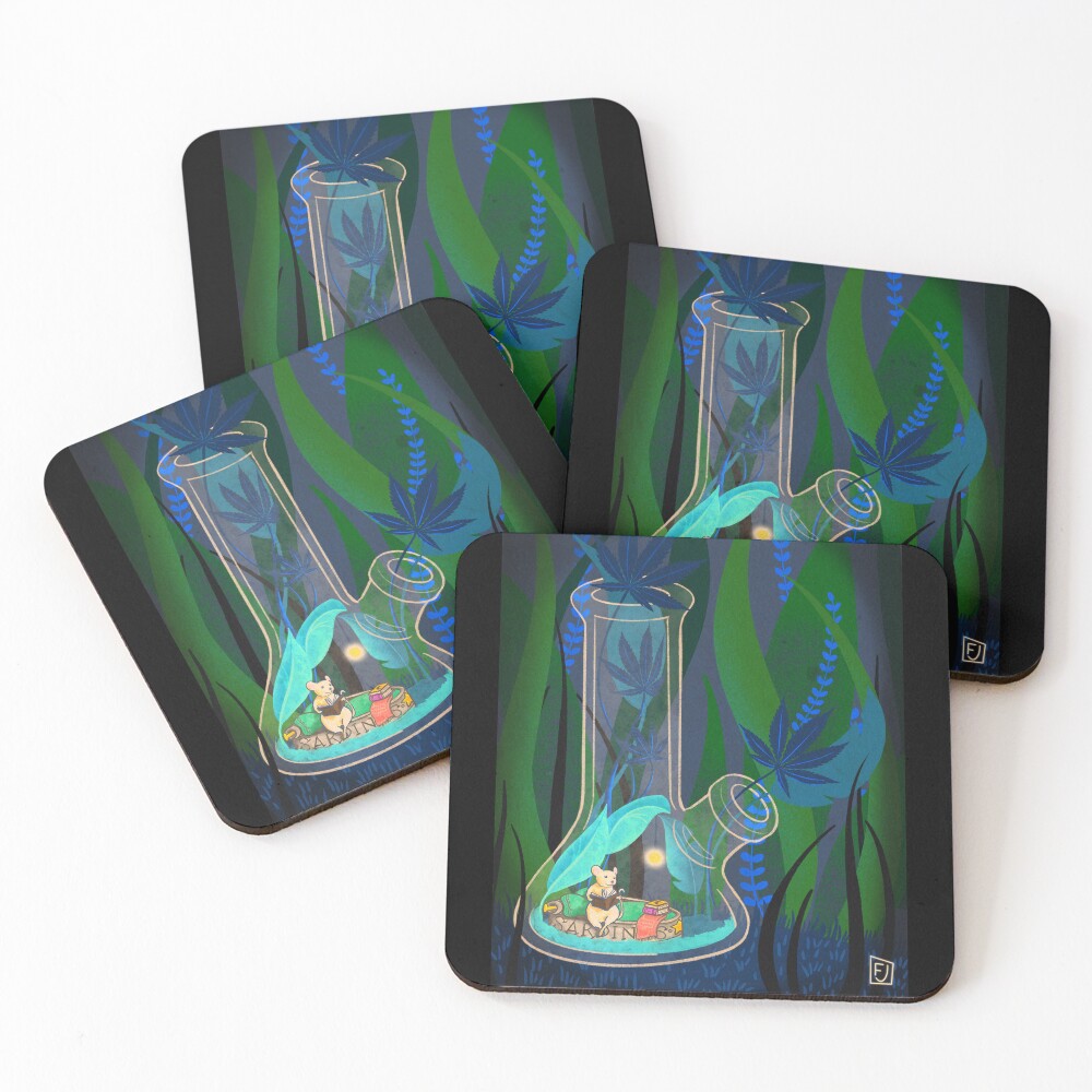Item preview, Coasters (Set of 4) designed and sold by Flickingjane.