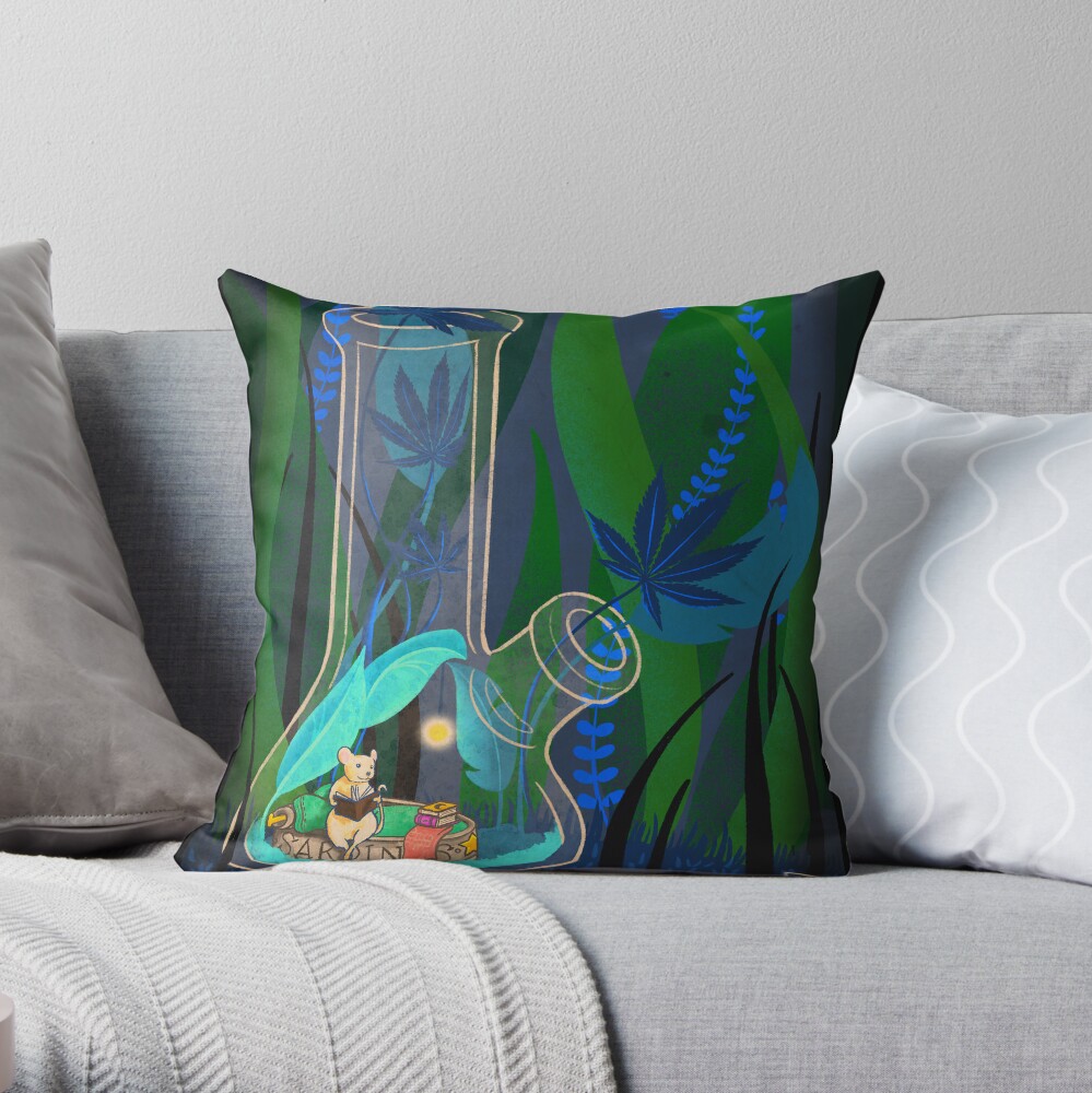 Item preview, Throw Pillow designed and sold by Flickingjane.