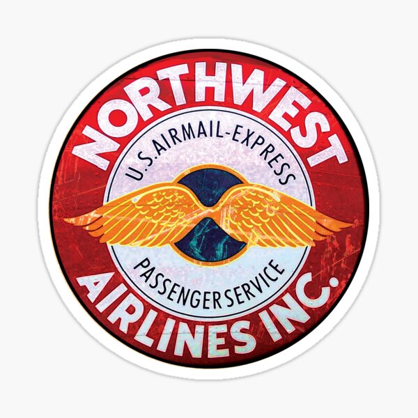 Northwest Airlines Stickers | Redbubble