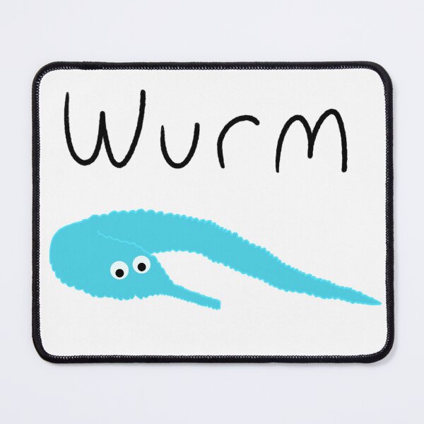 Item preview, Worm on a string designed and sold by pocketurtle.
