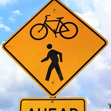 200 Pedestrian Crossing Bicycle Road Signs Stock Photos - Free