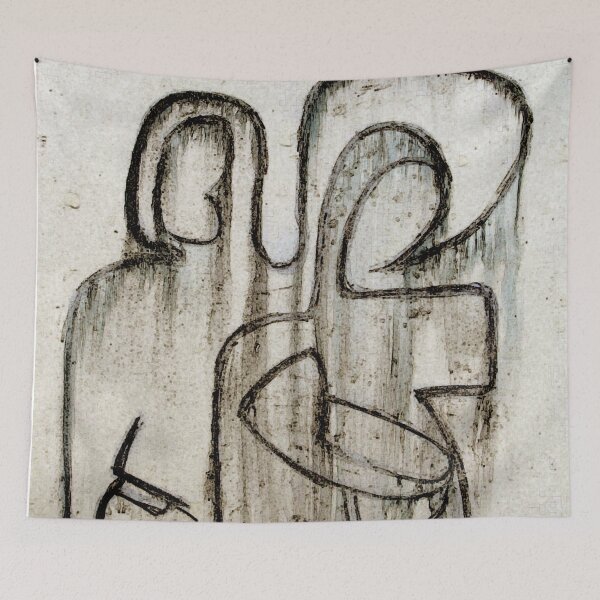 Item preview, Joseph and Mary with child designed and sold by Tony Broadbent.