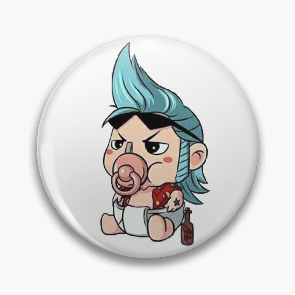 Item preview, Cute Baby One Piece Franky , One Piece Funny Baby Franky designed and sold by PUL-ANIME.
