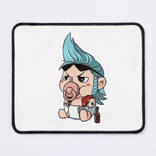Item preview, Cute Baby One Piece Franky , One Piece Funny Baby Franky designed and sold by PUL-ANIME.
