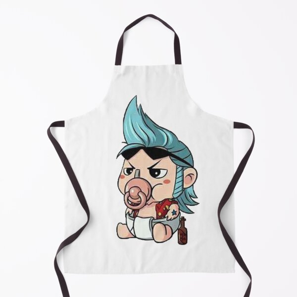 Item preview, Cute Baby One Piece Franky , One Piece Funny Baby Franky designed and sold by PUL-ANIME.