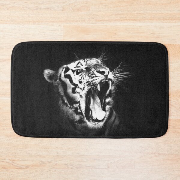 Item preview, Indian Tiger high resolution black and white photo. designed and sold by paulo silveira.
