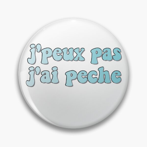 Item preview, j'peux pas j'ai peche designed and sold by retro10.