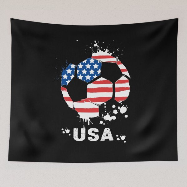 Item preview, USA World Cup 2022, Funny US Soccer American Flag Soccer Team 2022 designed and sold by PrintOfi.