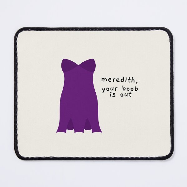Item preview, the office- meredith, your boob is out designed and sold by AprilCreations.