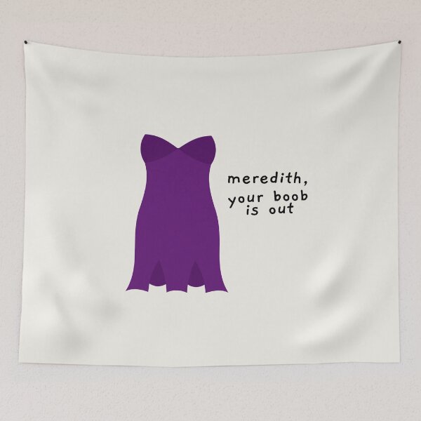 Item preview, the office- meredith, your boob is out designed and sold by AprilCreations.