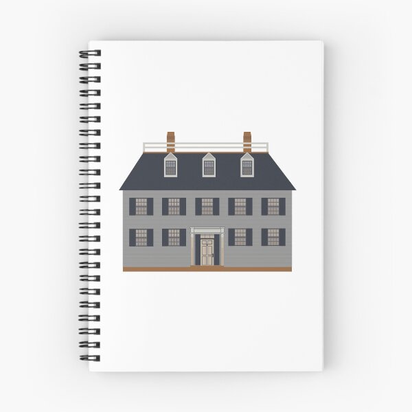 Artikelvorschau, Die Villa des Seils, Salem, Halloween entworfen und verkauft von GoodYarns.