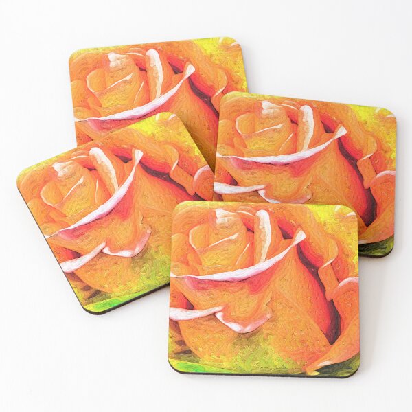 Item preview, Orange Flame Rose designed and sold by KirtTisdale.