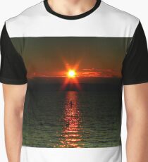 "Starry-Eyed" Sunset Graphic T-Shirt