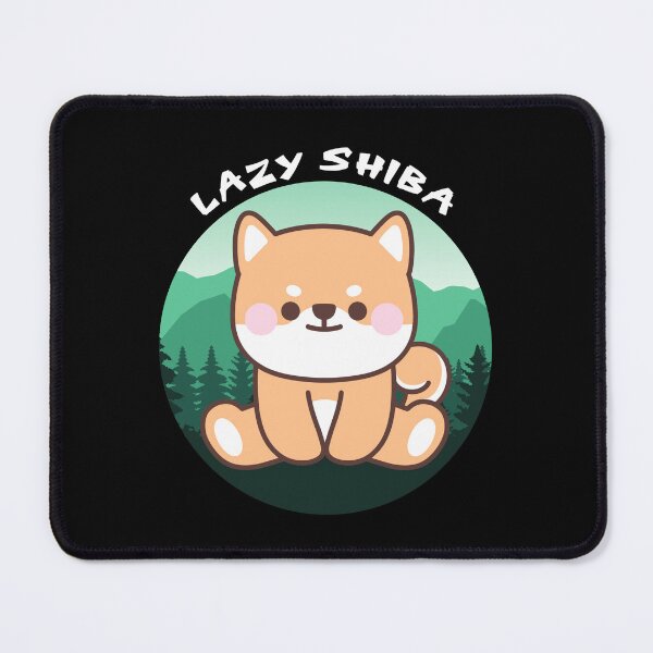 Item preview, Lazy Shiba designed and sold by The Love Quill.