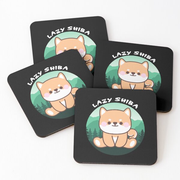 Item preview, Lazy Shiba designed and sold by The Love Quill.