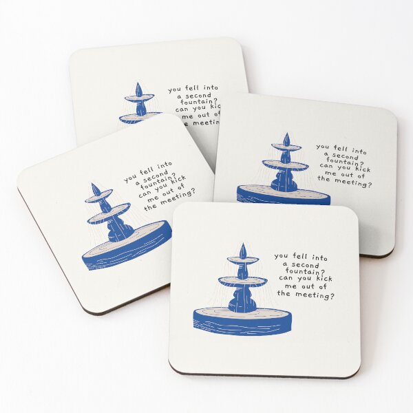 Item preview, the office- you fell into a second fountain? designed and sold by AprilCreations.
