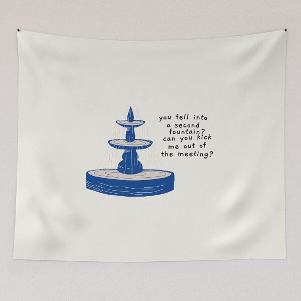 Item preview, the office- you fell into a second fountain? designed and sold by AprilCreations.