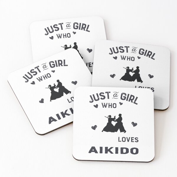 Item preview, Just A Girl Who Likes Aikido, Funny Aikido, Martial Art Saying designed and sold by Aerial Addicts.