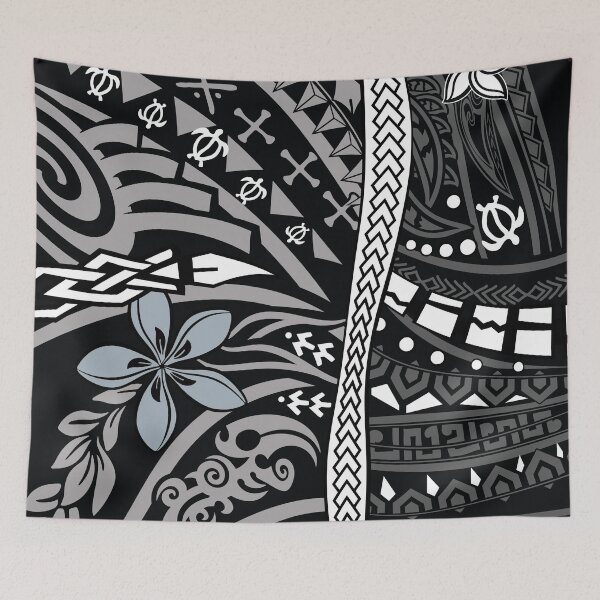 Item preview, Polynesian - Hawaiian Tribal Artboard 2023 designed and sold by sunnthreads.
