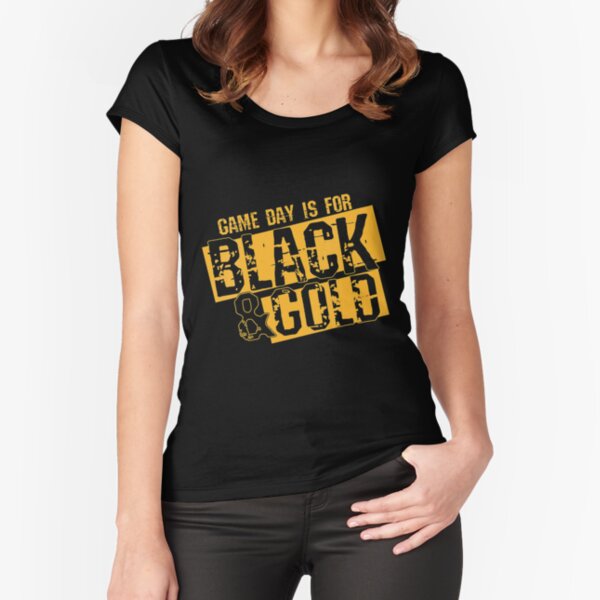 Black & Gold Game Day Group Shirt for High School Football 